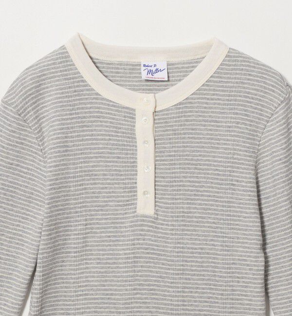 UNITED ARROWS green label relaxing「【別注】＜Robert P. Miller＞ ヘンリーネック ロングスリーブ カットソー」|Tシャツ・カットソー|
