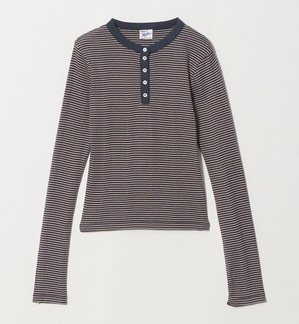 UNITED ARROWS green label relaxing「【別注】＜Robert P. Miller＞ ヘンリーネック ロングスリーブ カットソー」|Tシャツ・カットソー|