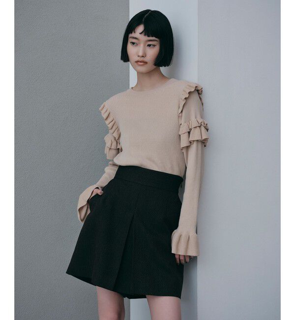 EMMEL REFINES「＜EMMEL REFINES＞EM ツイードライク ショート パンツ」|その他|
