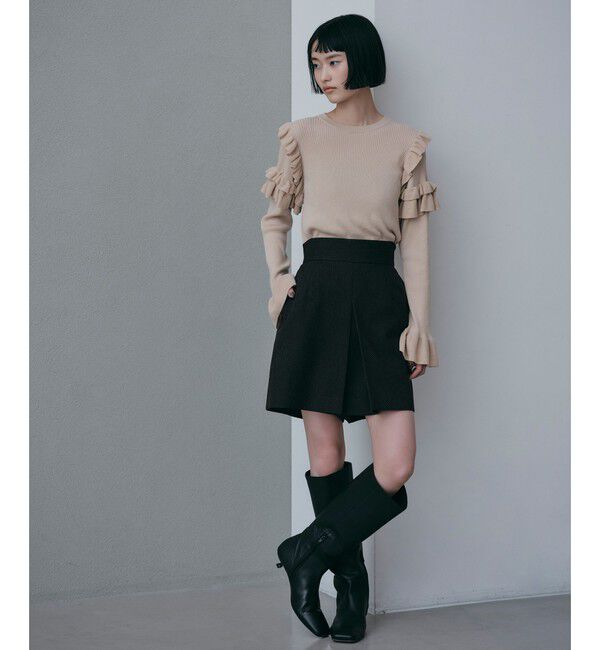 EMMEL REFINES「＜EMMEL REFINES＞EM ツイードライク ショート パンツ」|その他|