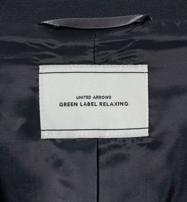 UNITED ARROWS green label relaxing「［size SHORT/TALLあり］ライト ダブルクロス ノーラペル ジャケット」|ノーカラージャケット|
