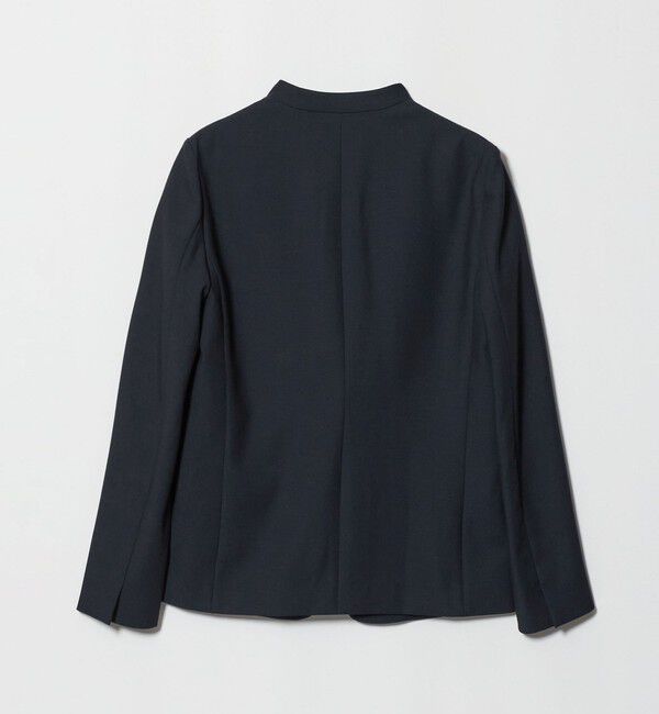 UNITED ARROWS green label relaxing「［size SHORT/TALLあり］ライト ダブルクロス ノーラペル ジャケット」|ノーカラージャケット|