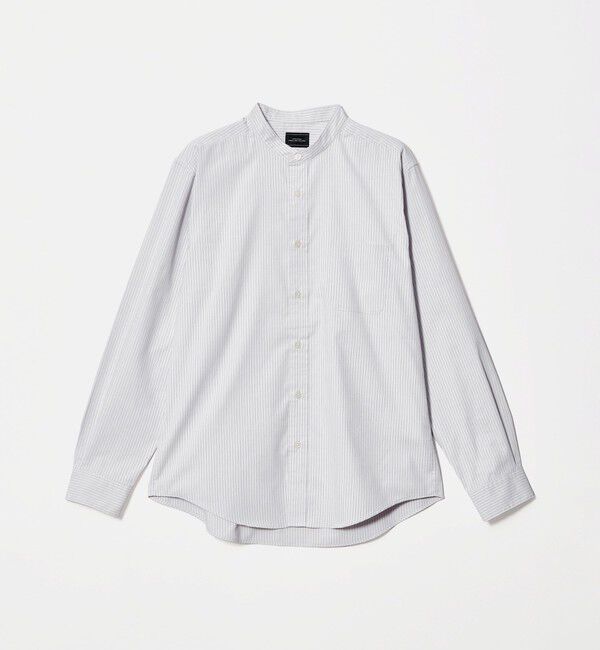 UNITED ARROWS green label relaxing「MULTI FUNCTION ピンオックス バンドカラー 長袖シャツ -UVカット・吸水速乾・遮熱-」|シャツ・ブラウス|