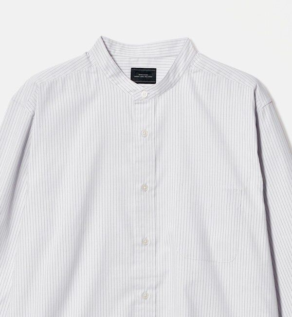 UNITED ARROWS green label relaxing「MULTI FUNCTION ピンオックス バンドカラー 長袖シャツ -UVカット・吸水速乾・遮熱-」|シャツ・ブラウス|