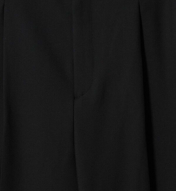 UNITED ARROWS green label relaxing「［size SHORT/TALLあり］ライト ダブルクロス ワイド パンツ」|スラックス|