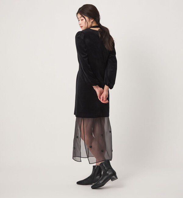 UNITED ARROWS green label relaxing「＜GLR_MINE＞ビジュー キャミソール ワンピース」|ワンピース|