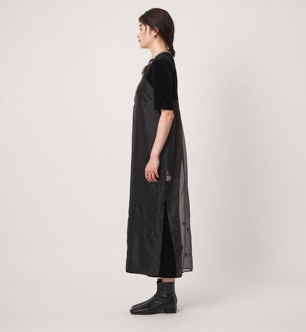 UNITED ARROWS green label relaxing「＜GLR_MINE＞ビジュー キャミソール ワンピース」|ワンピース|