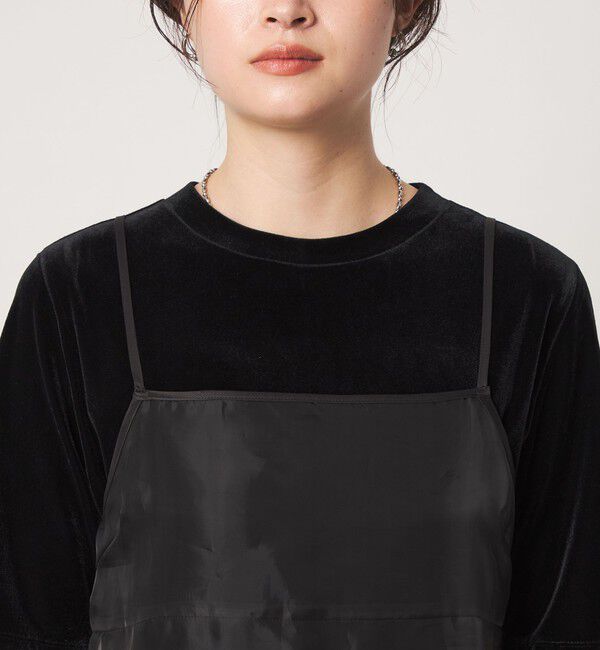 UNITED ARROWS green label relaxing「＜GLR_MINE＞ビジュー キャミソール ワンピース」|ワンピース|