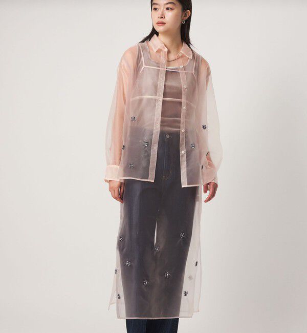 UNITED ARROWS green label relaxing「＜GLR_MINE＞ビジュー キャミソール ワンピース」|ワンピース|