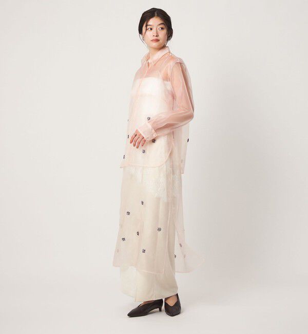 UNITED ARROWS green label relaxing「＜GLR_MINE＞ビジュー キャミソール ワンピース」|ワンピース|