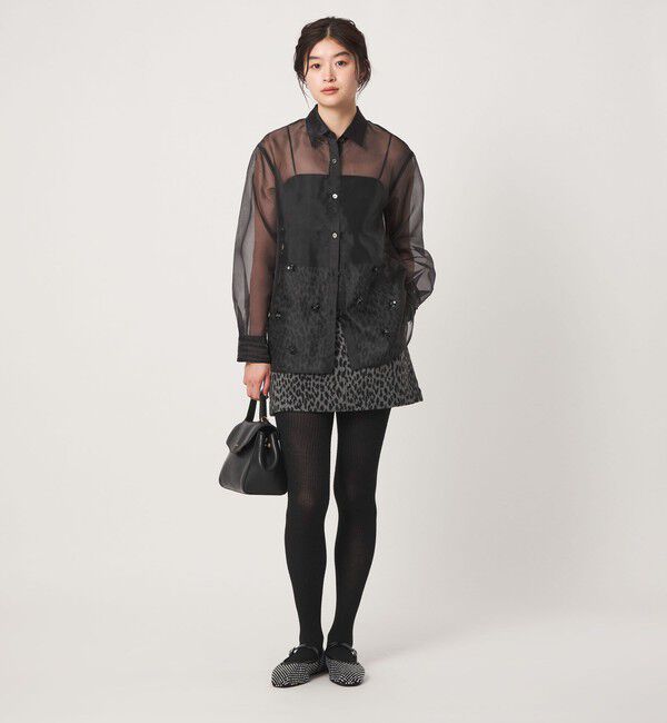 UNITED ARROWS green label relaxing「＜GLR_MINE＞ビジュー シャツ＆ビスチェ セット」|シャツ・ブラウス|