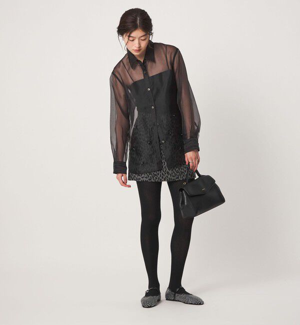 UNITED ARROWS green label relaxing「＜GLR_MINE＞ビジュー シャツ＆ビスチェ セット」|シャツ・ブラウス|
