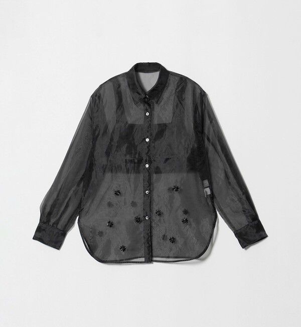 UNITED ARROWS green label relaxing「＜GLR_MINE＞ビジュー シャツ＆ビスチェ セット」|シャツ・ブラウス|