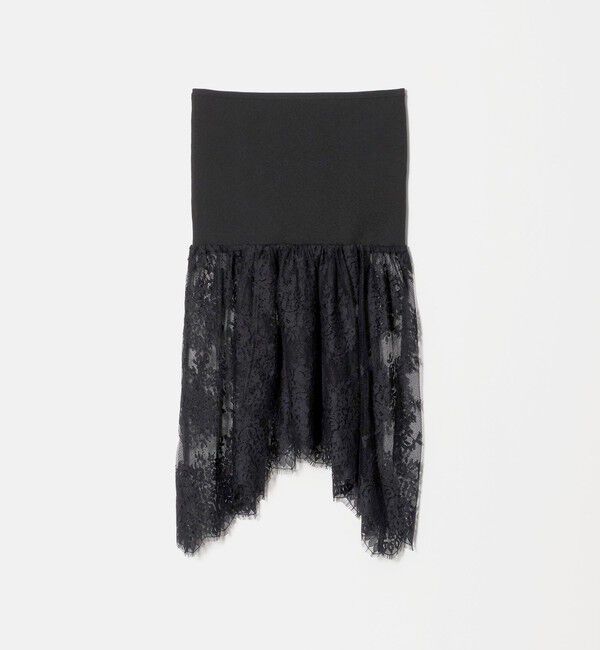 UNITED ARROWS green label relaxing「＜GLR_MINE＞レース ドッキング ニット ビスチェ」|ベスト・ジレ|