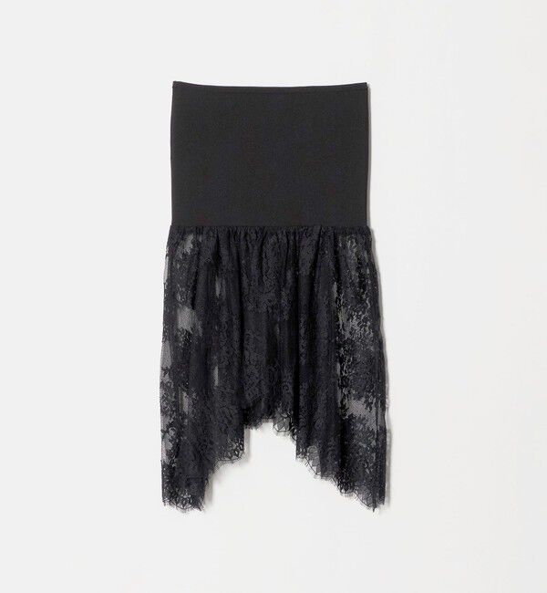 UNITED ARROWS green label relaxing「＜GLR_MINE＞レース ドッキング ニット ビスチェ」|ベスト・ジレ|