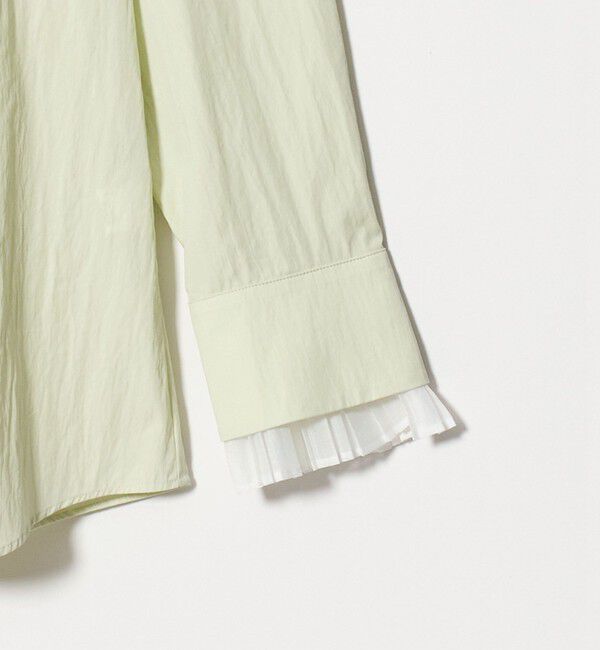 UNITED ARROWS green label relaxing「＜GLR_MINE＞プリーツスリーブ シェイプ シャツ」|シャツ・ブラウス|