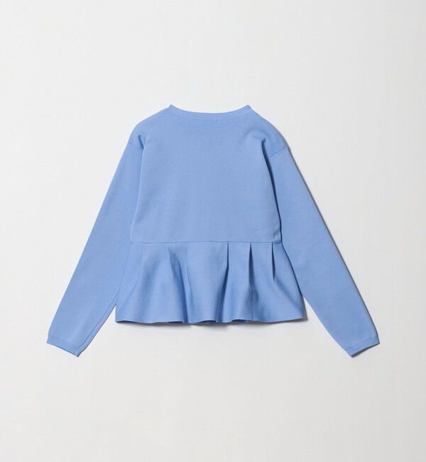 UNITED ARROWS green label relaxing「＜GLR_MINE＞ペプラム ニット カーディガン ウォッシャブル」|カーディガン|