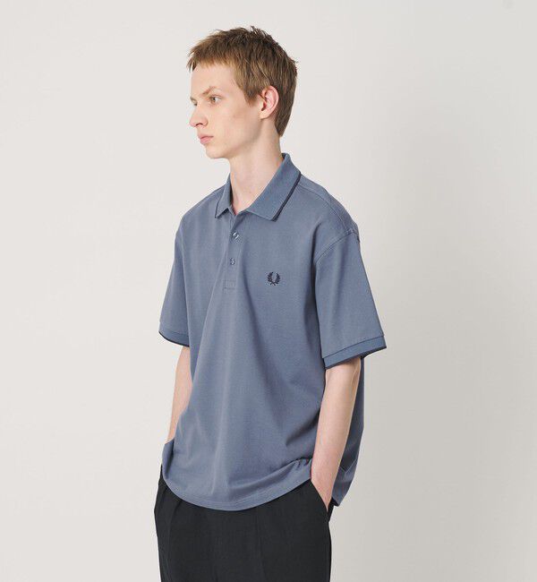 BEAUTY&YOUTH UNITED ARROWS「【別注】＜FRED PERRY＞ツインティップ ポロシャツ」|ポロシャツ|COBALT
