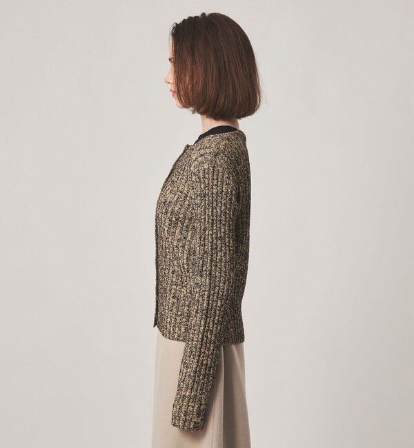 STEVEN ALAN「＜Steven Alan＞ミックス リブ カーディガン」|カーディガン|