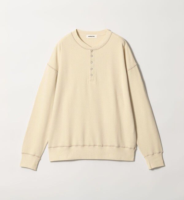 MONKEY TIME「リバース シーム サーマル ヘンリー」|Tシャツ・カットソー|