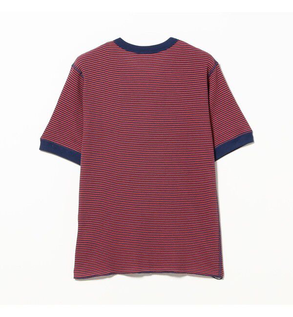 BEAMSBOY「【別注】Healthknit / ワッフル ボーダー Tシャツ」|Tシャツ・カットソー|
