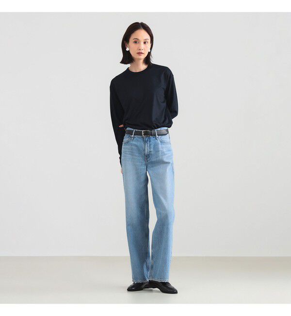 Demi-Luxe BEAMS 「【別注】SLOANE / ウール クルーネック ロングスリーブ プルオーバー」|Tシャツ・カットソー|