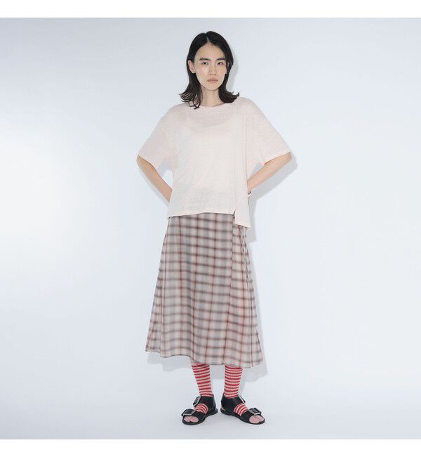 BEAMSBOY「ベルギー リネン ショートスリーブ＜イージーケア＞」|Tシャツ・カットソー|