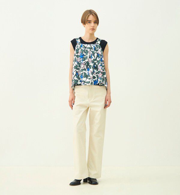 MACPHEE「ボタニカルプリント トップス」|その他|