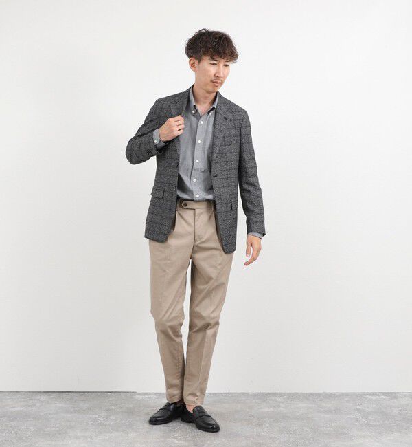 NOLLEY'S goodman「《ビジカジ対応》ダンガリーボタンダウンシャツ 26AW」|シャツ・ブラウス|