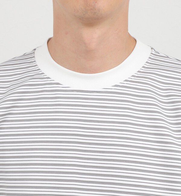 NOLLEY'S goodman「超長綿シルケットボーダーTシャツL/S 26AW」|Tシャツ・カットソー|