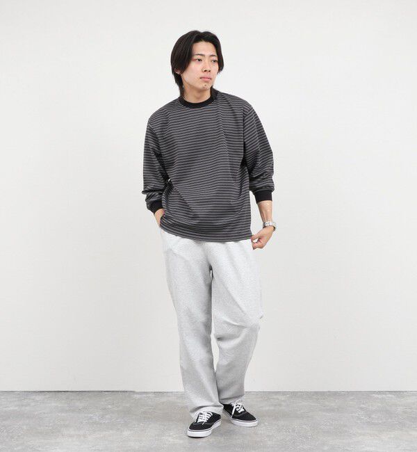 NOLLEY'S goodman「超長綿シルケットボーダーTシャツL/S 26AW」|Tシャツ・カットソー|