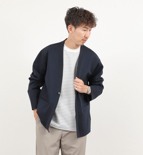 NOLLEY'S goodman「《セットアップ対応》ハイストレッチカーディガン 26AW」|カーディガン|