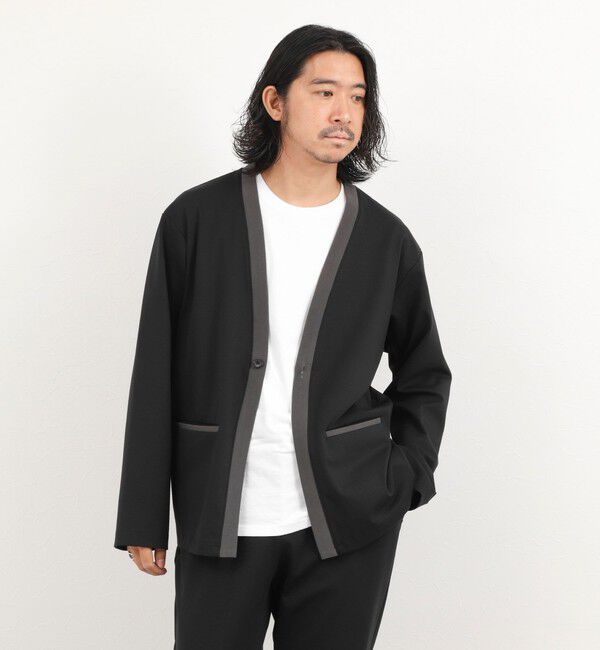 NOLLEY'S goodman「《セットアップ対応》ハイストレッチカーディガン 26AW」|カーディガン|