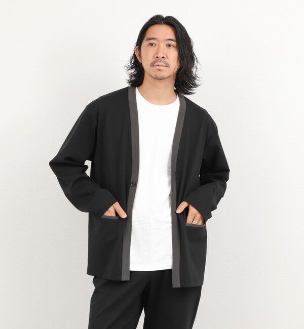 NOLLEY'S goodman「《セットアップ対応》ハイストレッチカーディガン 26AW」|カーディガン|