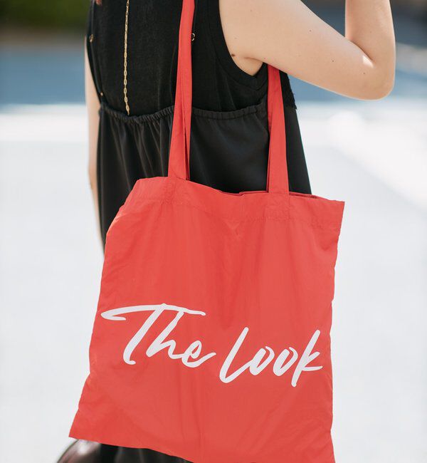  「【軽量/コーデ映えに】The Look トートバッグ」|クラッチバッグ|レッド