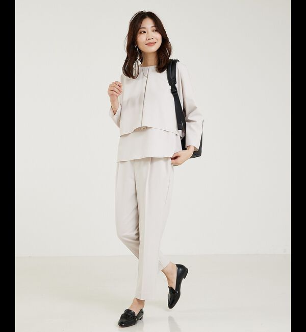 abahouse mavie「【エニデイカセット】バックフレアーセットアップ」|スーツ|