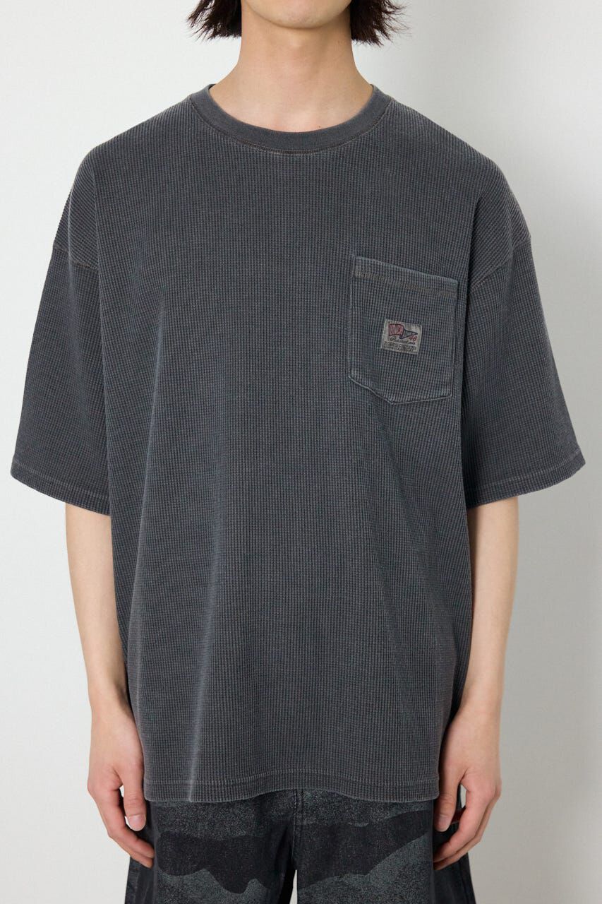 RODEO CROWNS「ピグメントワッフルTシャツ」|Tシャツ・カットソー|