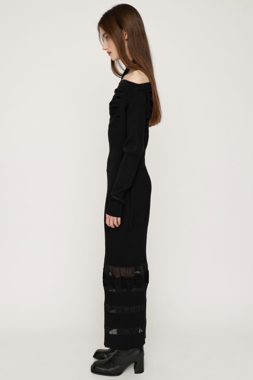 SLY「OFF SHOULDER KNIT ワンピース」|ワンピース|