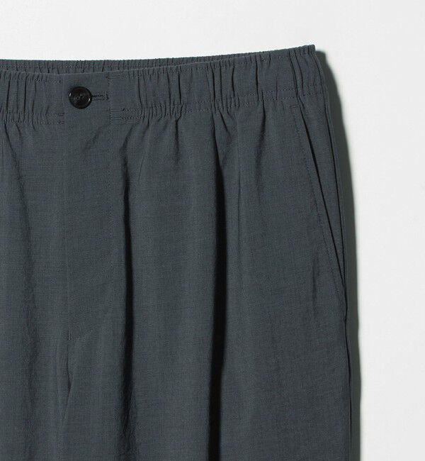 UNITED ARROWS「サマーポリエステル ナチュラルポプリン オールギャザー 1プリーツ イージーパンツ」|その他|