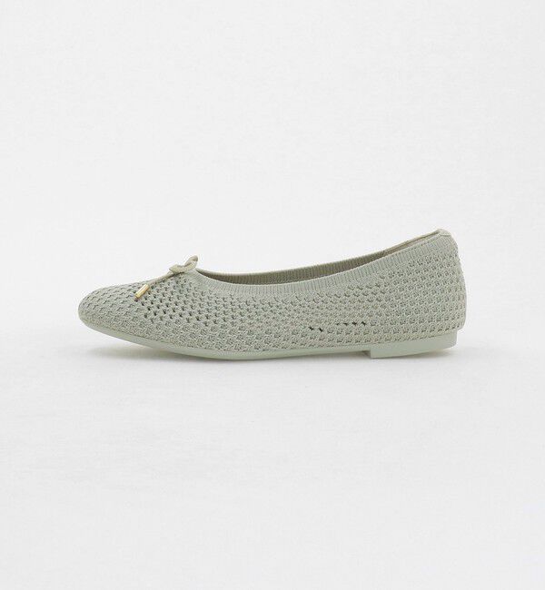 UNITED ARROWS green label relaxing「ウェルネスシアー バレエシューズ / ニットシューズ」|ローファー|