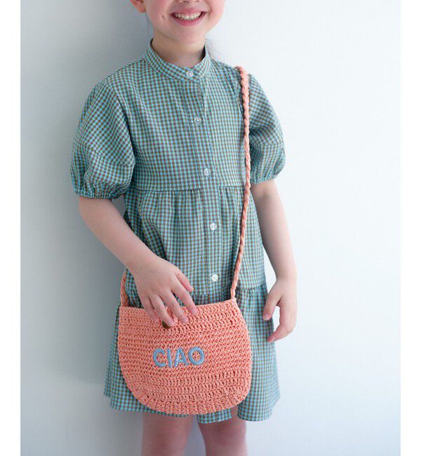 UNITED ARROWS green label relaxing「レタード ポシェット / キッズ」|リュック|PINK