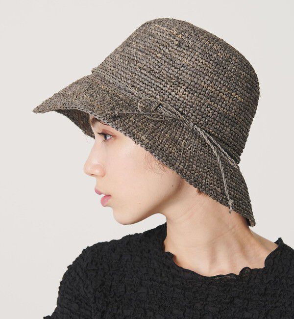 BEAUTY&YOUTH UNITED ARROWS「ラフィア リボン ハット」|ハット|