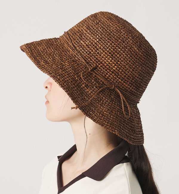 BEAUTY&YOUTH UNITED ARROWS「ラフィア リボン ハット」|ハット|