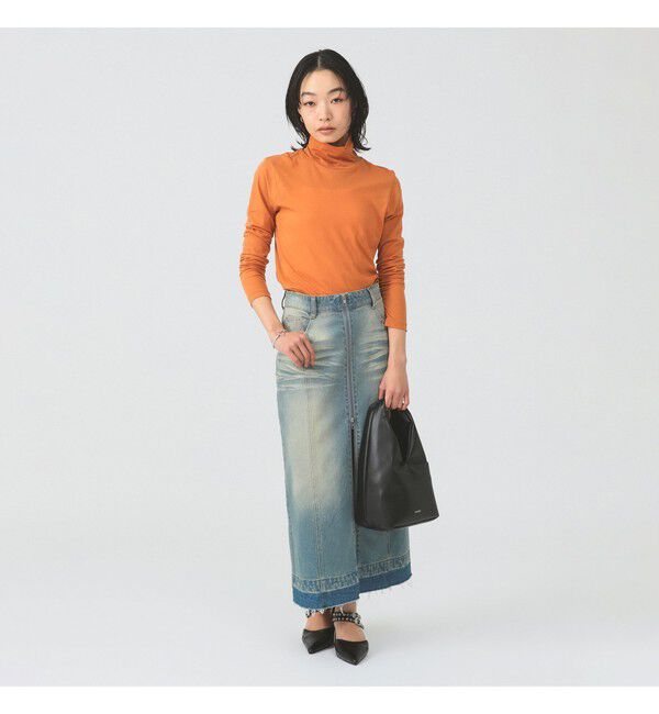 Ray BEAMS 「ソフト 天竺 タートルネック トップス」|その他|