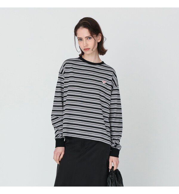 Ray BEAMS 「DANTON / LONG SLEEVE T-SHIRT STRIPE」|Tシャツ・カットソー|906_Blk*Wht*Grey