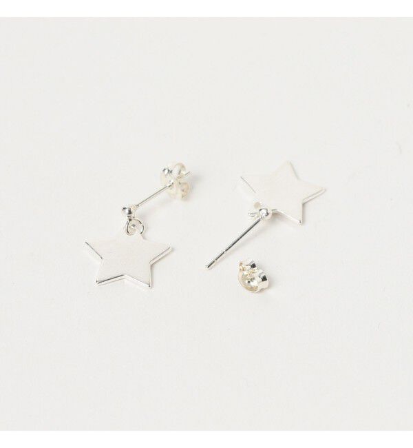 Ray BEAMS 「シルバー ビッグ スター ピアス」|ピアス|