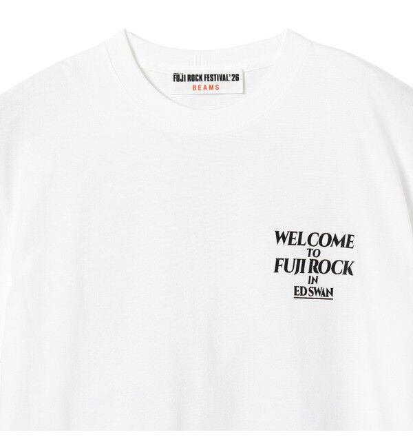 Ray BEAMS 「〈WOMEN〉FUJI ROCK FESTIVAL'26 / YUICHIRO TAMAKI / FUJI ROCK IN EDSWAN TEE」|Tシャツ・カットソー|