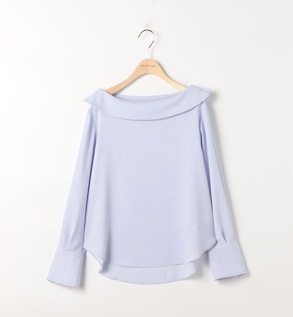 NOLLEY'S sophi「ウォッシャブルロールカラージョーゼットブラウス」|シャツ・ブラウス|