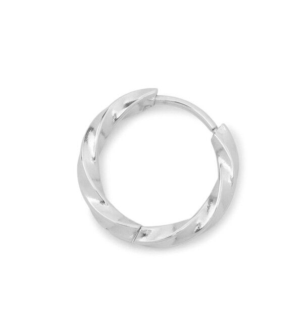 ROPE PICNIC PASSAGE「ステンレスカット入りフープピアス」|ピアス|