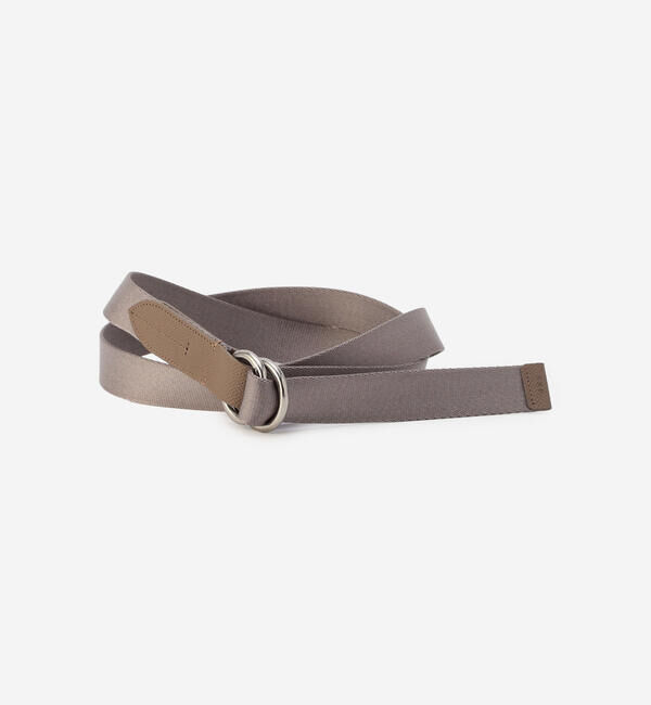  「ERP.｜〈別注〉HANDCRAFT DOUBLE RING BELT. UNISEX」|ベルト|GREY系1